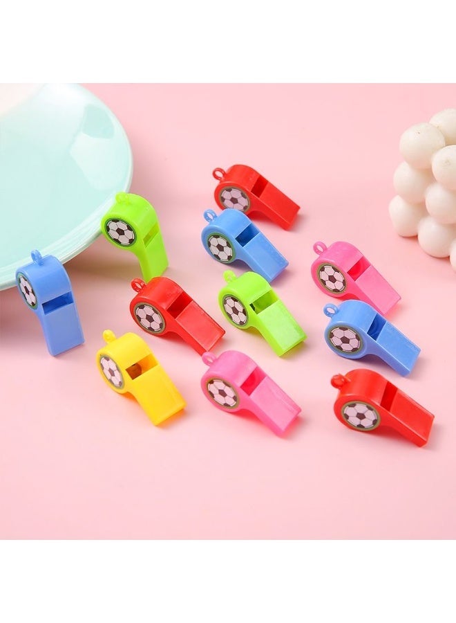 Kibe Whistle, 3 Packs Plastic Sports Whistles with Lanyard, Loud Crisp Sound Whistle Ideal for Coaches, Referees, and Officials, Kids - Image 5